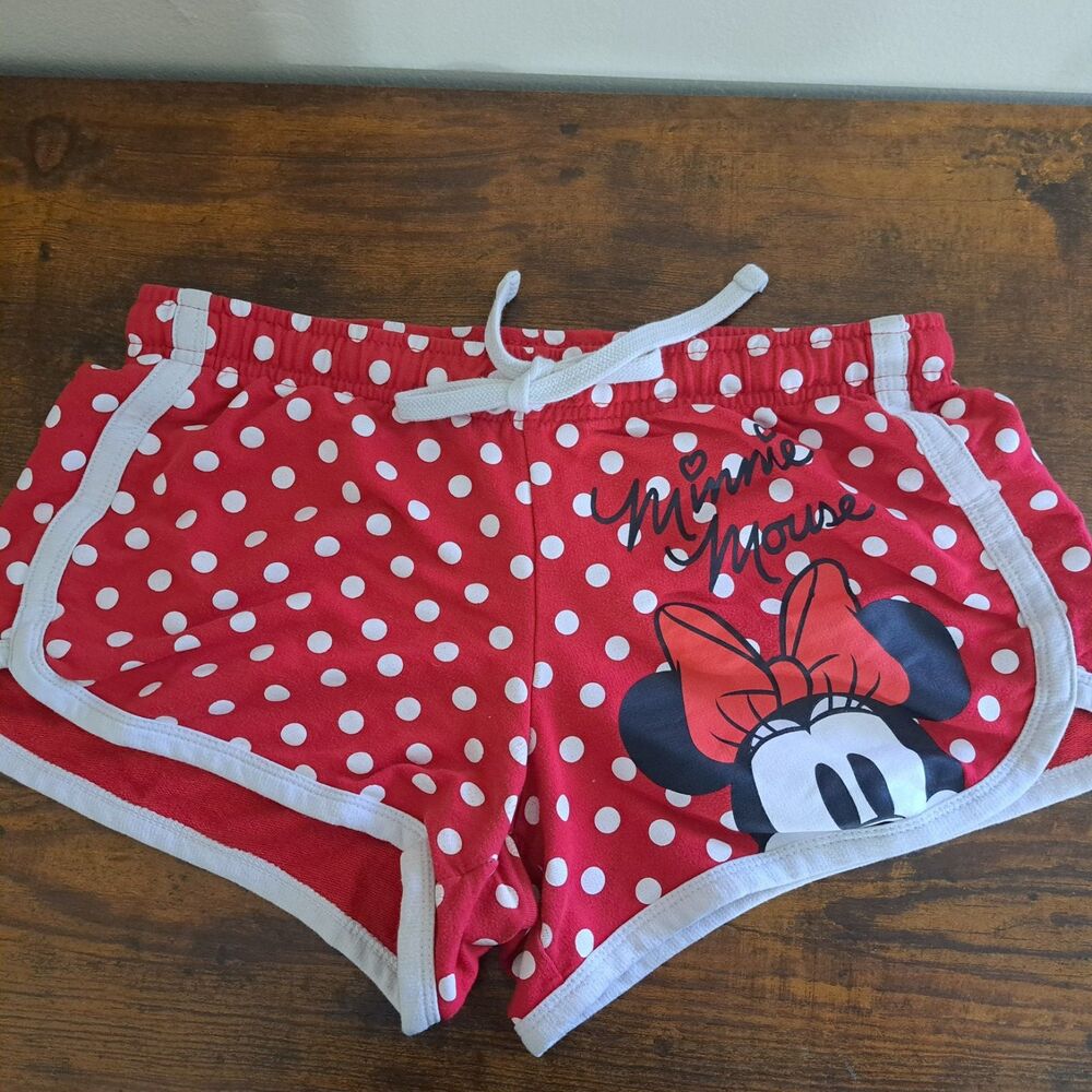 Disney Minnie Mouse Polka Dot Shorts Size: S 3/5